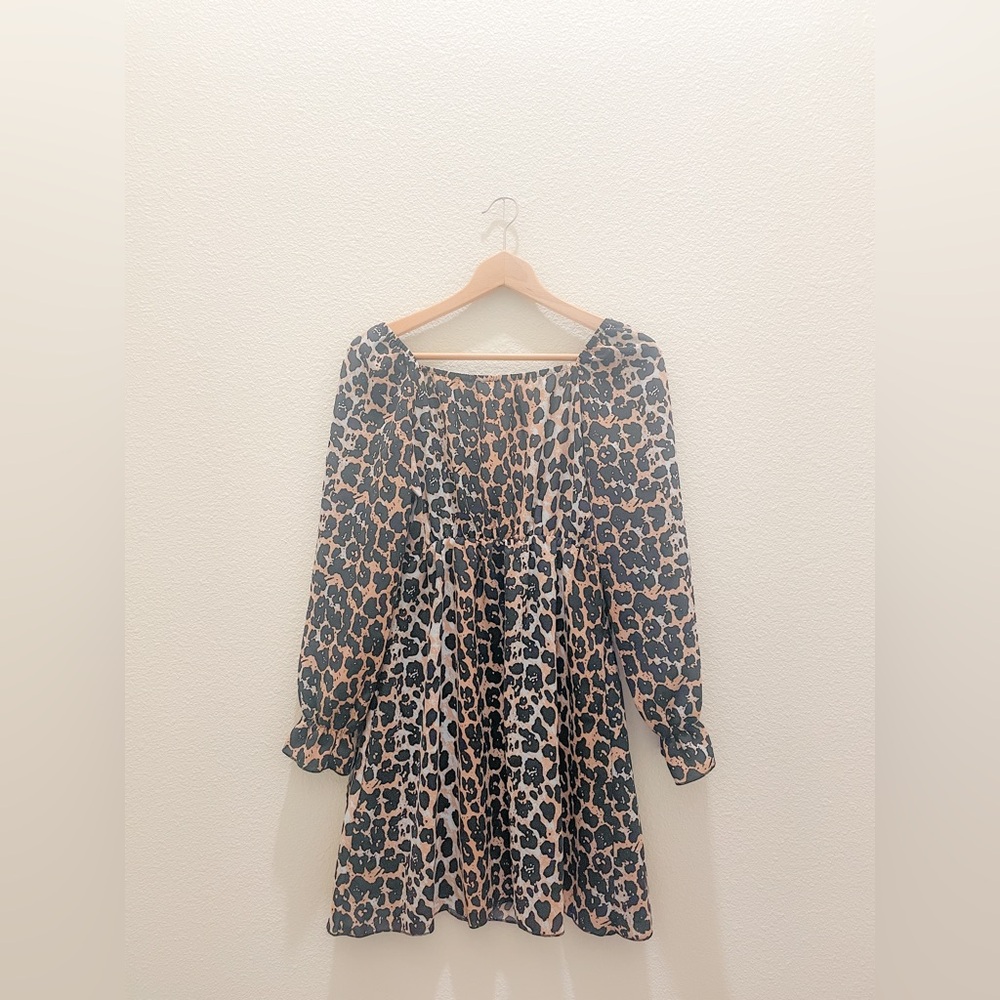 XS Cheetah Print Dress